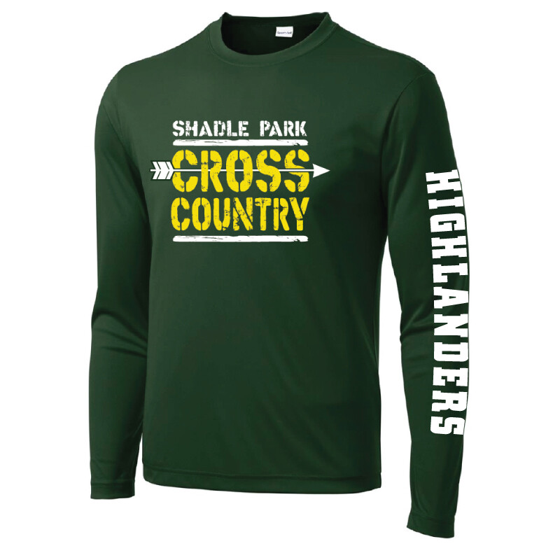Long Sleeve 100% Poly Dri-wicking