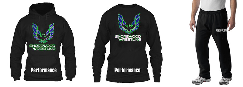 Spirit Pack #2: 100% Poly Wicking Cotton Hoodie, 100% Poly Wicking Long Sleeve T &amp; Sweatpants