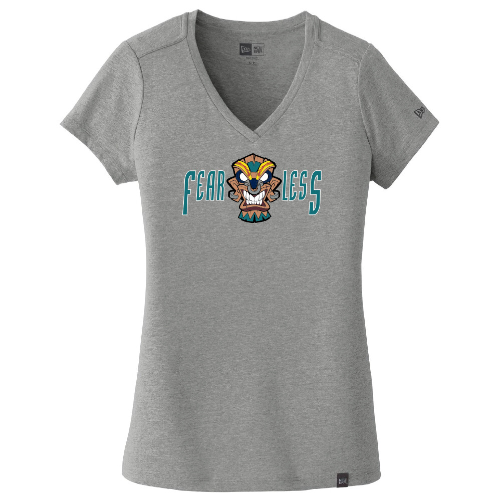 New Era® Ladies Heritage Blend V-Neck Tee