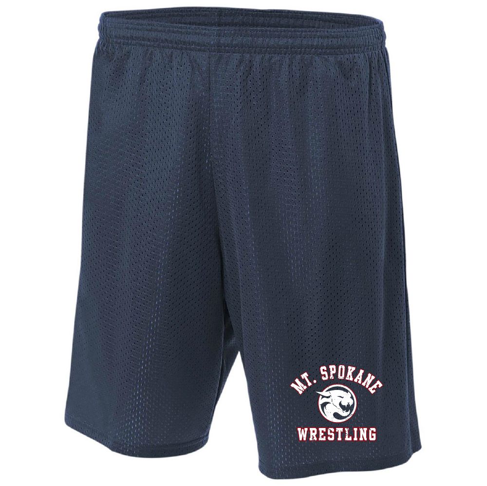 Sport-Tek® Long PosiCharge® Classic Mesh Short 9&quot;Inseam