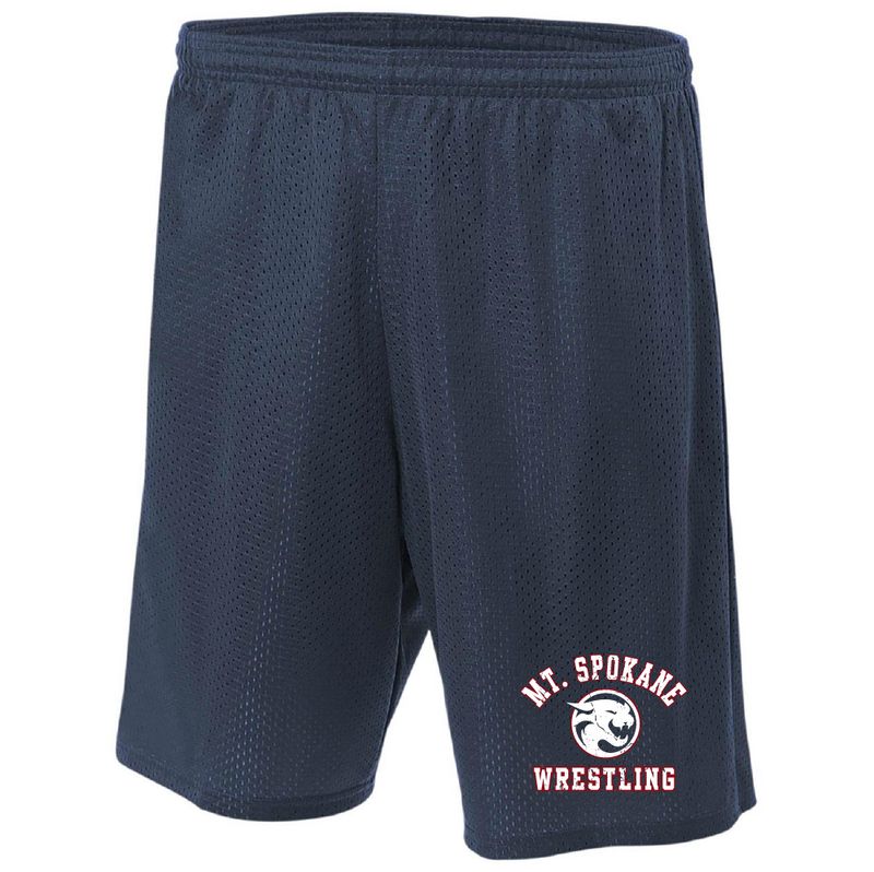 Sport-Tek® Long PosiCharge® Classic Mesh Short 9&quot;Inseam