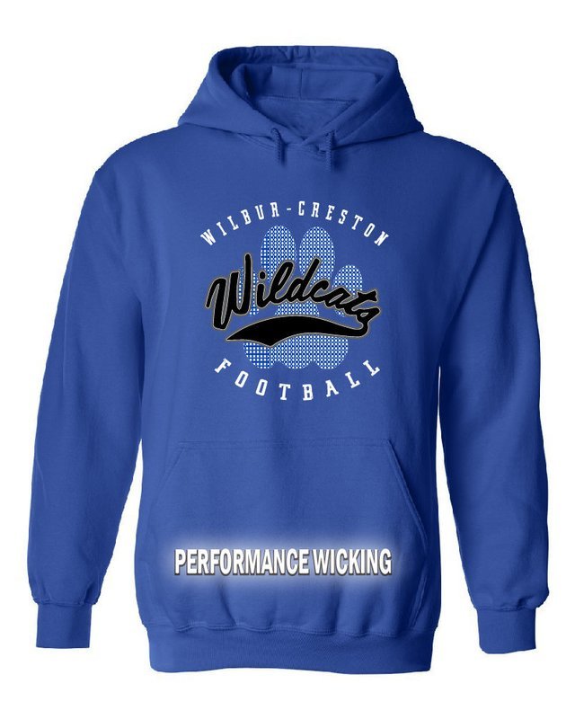 Hooded Sweatshirt Performance Wicking