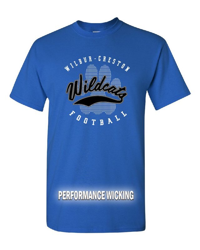 Short Sleeve 100% Poly Dri-wicking