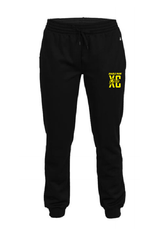 Jogger Sweatpants Poly Moisture Wicking Ladies Sizes