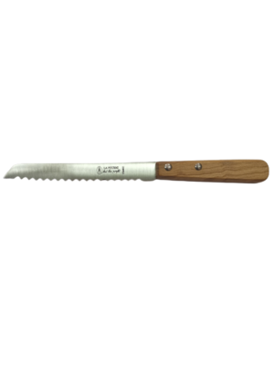 Couteau à baguette 11,5 cm avec une manche en bois d'olivier 