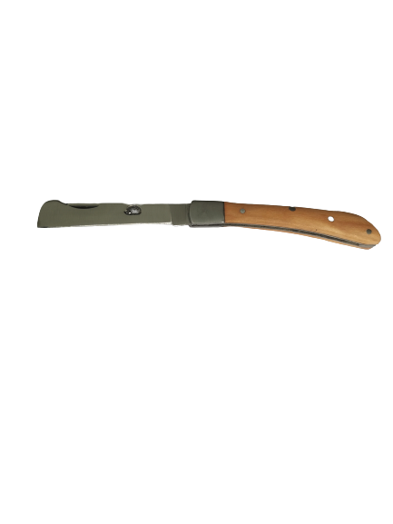 Couteaux pliants 3 "coutellerie D'oC"' avec manche en bois d'olivier 