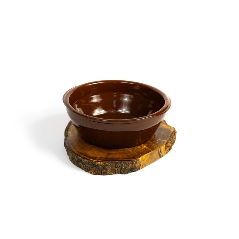 Dessous de plat rustique naturel format original en bois d&#39;olivier artisanale sans aucun traitement 