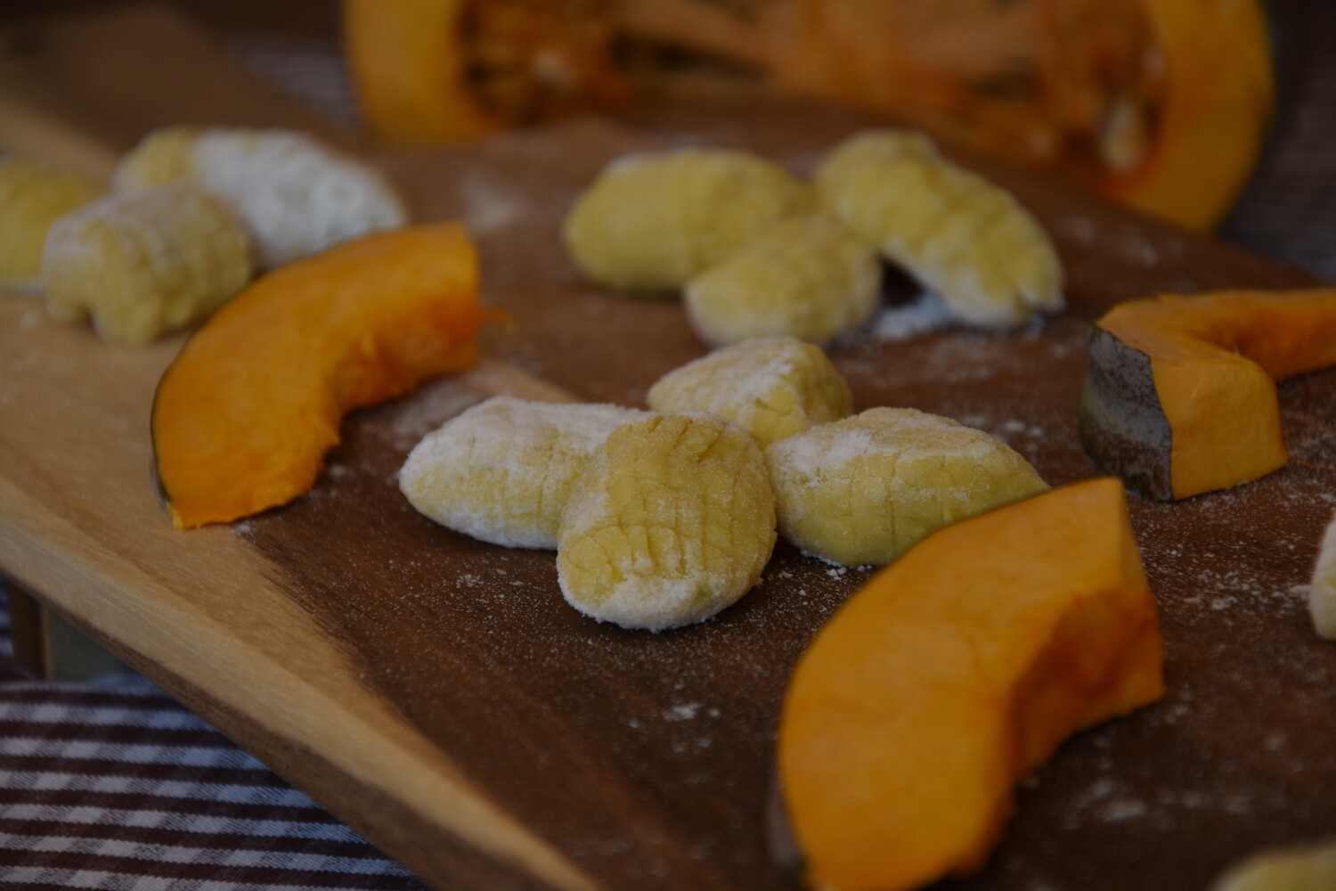 Gnocchi di patate con Zucca