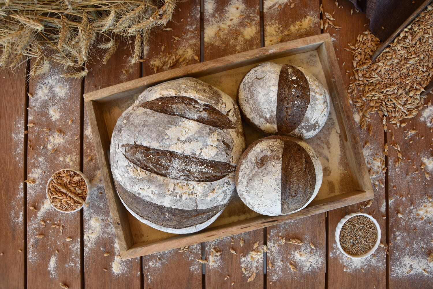 Pane Rustico Farro e Malto D&#39;orzo
