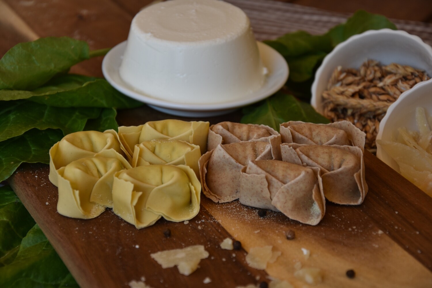 Ravioli Con Ricotta e Spinaci Integrali