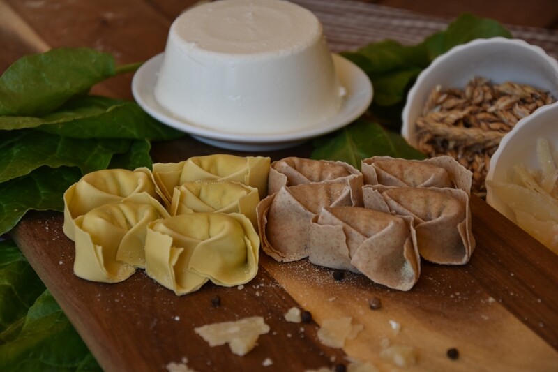 Ravioli Con Ricotta e Spinaci Integrali