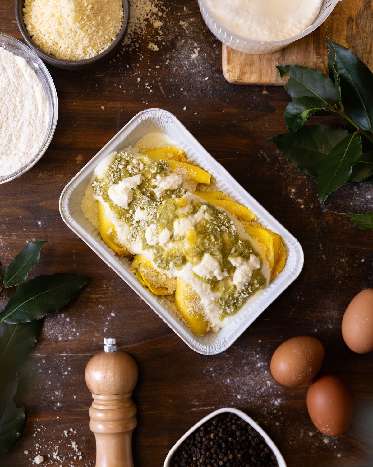 Crespelle Asparagi e crescenza