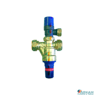 Pressure control valve with integral expansion relief valve 22mm CXC 400kpa