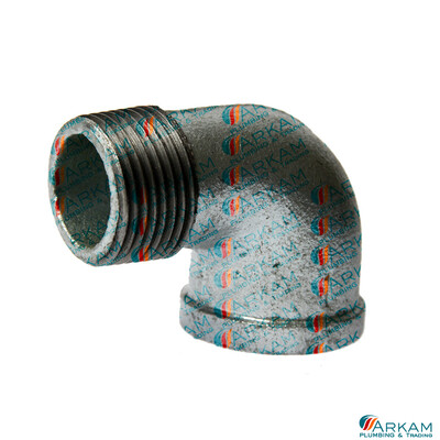GALVANISED ELBOW 90° MXF 20mm