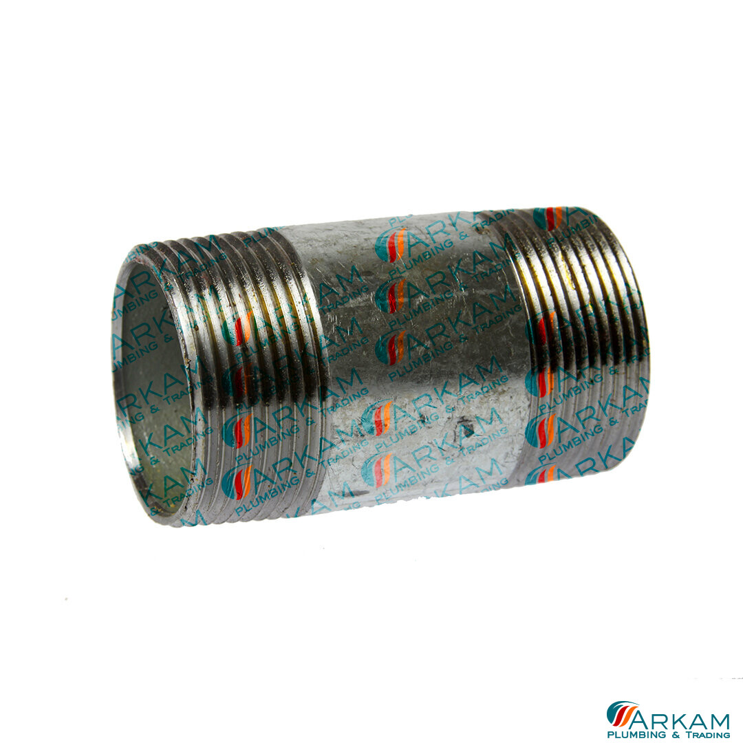 GALVANISED NIPPLE BARREL 50mm