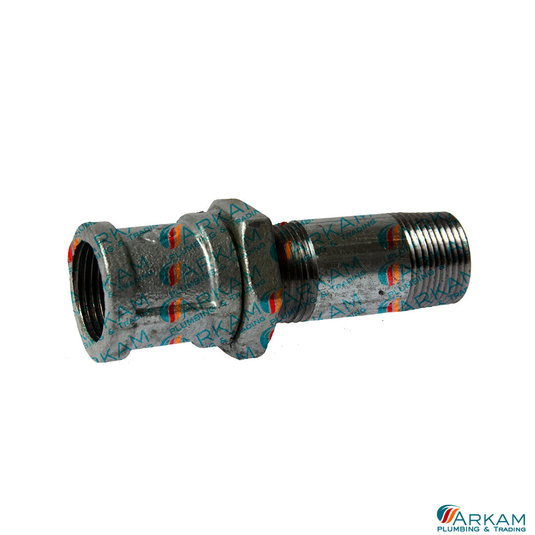 GALVANISED LONG SCREW COMPLETE 15mm