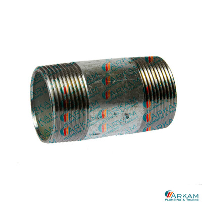 GALVANISED NIPPLE BARREL 40mm