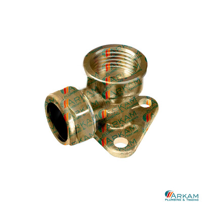 COMP Wall Plate Elbow 15mm