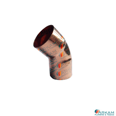 COP ELBOW 45 DEG 15mm