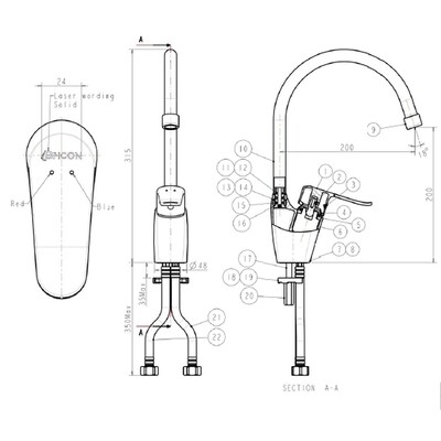 Cobra Amazon Sink Mixer