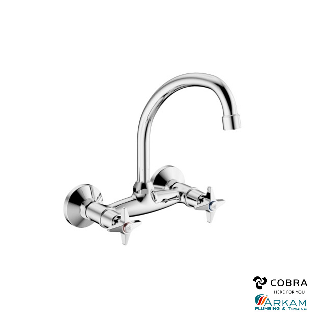 Cobra Star Sink Mixer Wall Type 266/041/10/N