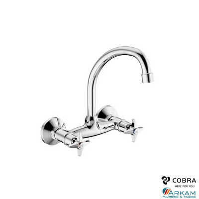 Cobra Star Sink Mixer Wall Type 266/041/10/N