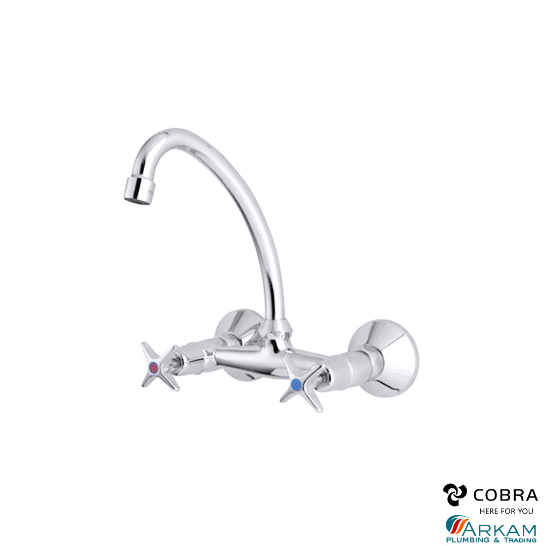 Cobra Star Original Sink Mixer Wall Type 266/041/10/NV
