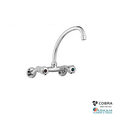 ​Cobra Stella Original Sink Mixer Wall Mounted 3366/041/10ST/NV