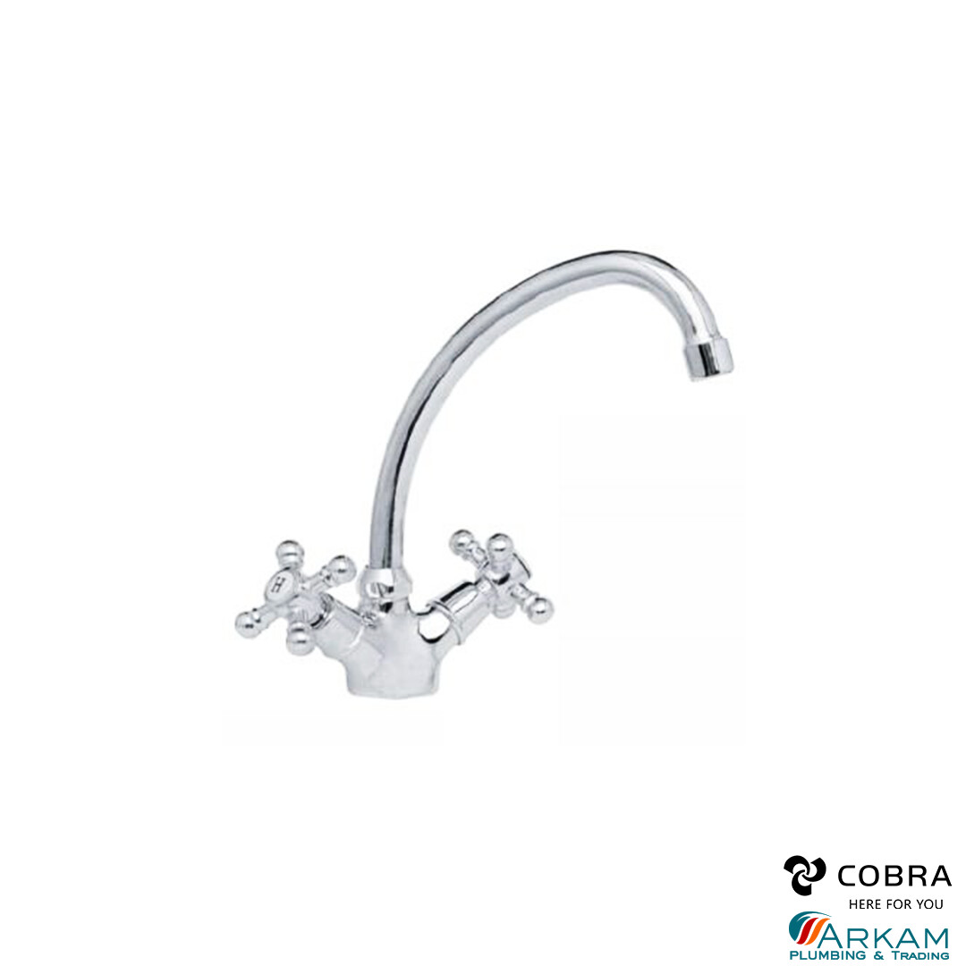 Cobra Roma Original Sink Mixer Pillar Type