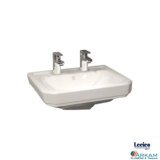 New Hamilton 63cm Wall Mounted Basin (2 Tap Holes)