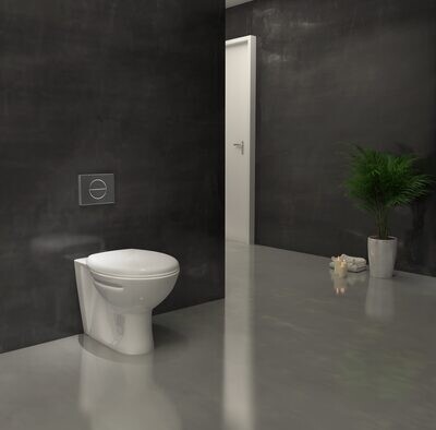 Atlas Back-to-Wall WC Pan Top Entry Excluding Seat