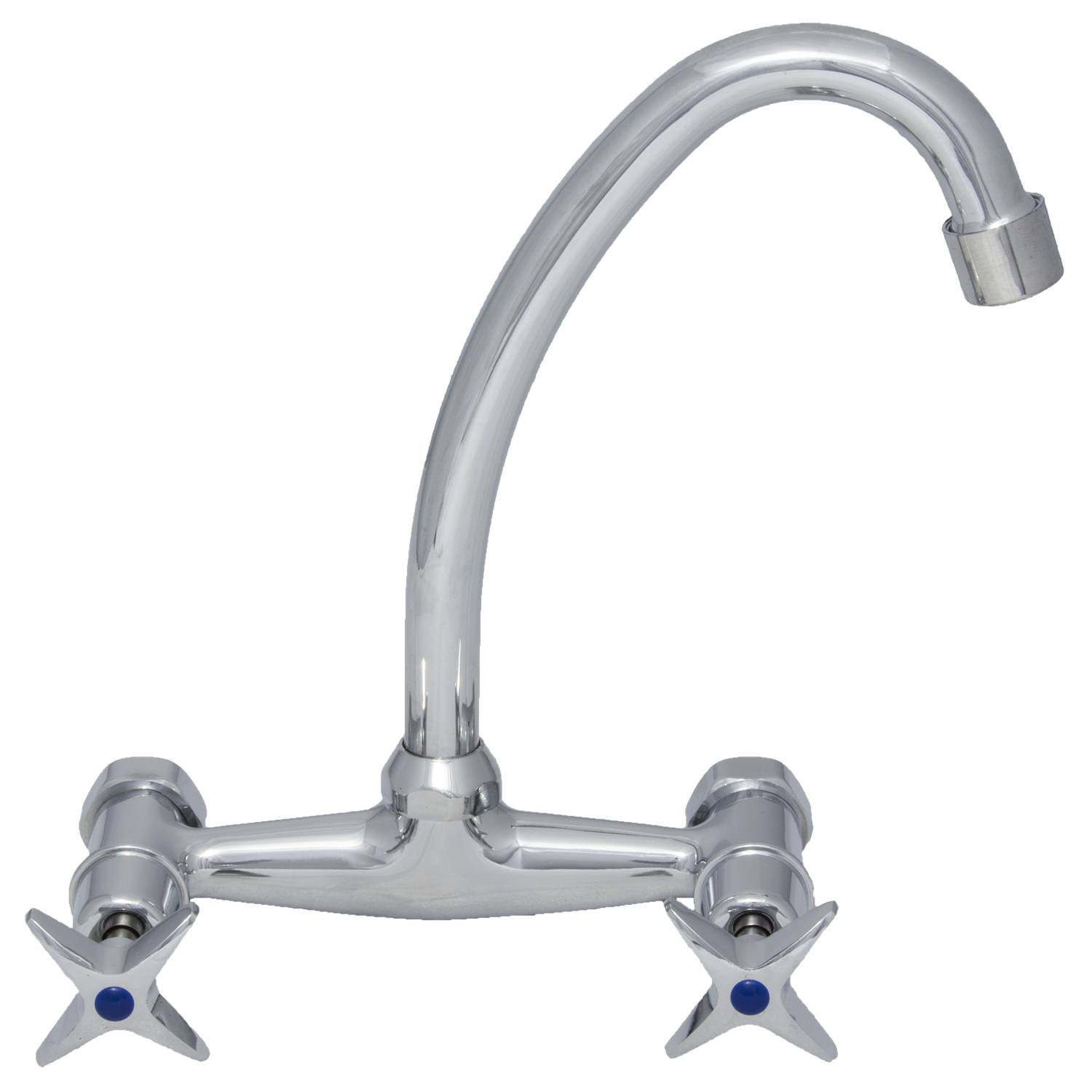 CROSS HANDLE NFR KITCHEN SINK MIXER WALL MOUNTED