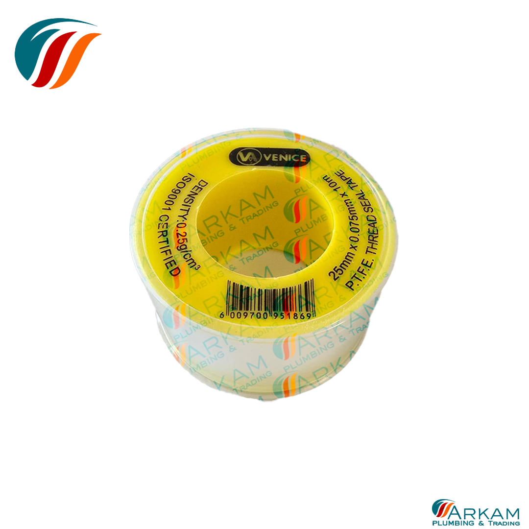 PTFE TAPE 25X.075X10M