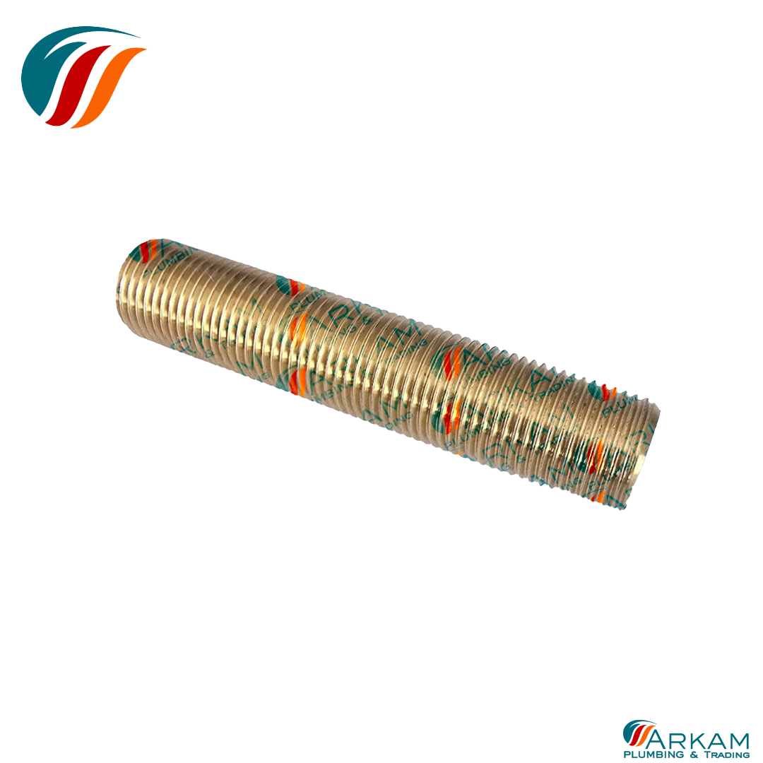 BRASS RUNNING NIPPLE 15X100mm