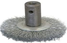 Sewer Brush Flat Steel 100mm For Drainrod