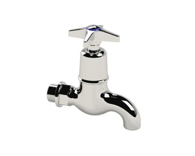 Cobra Star Original Heavy Pattern Wall Tap 15mm 106-15/NV