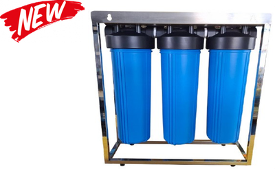 Jumbo 3 - Stage Filter 304 Stainless Steel Stand