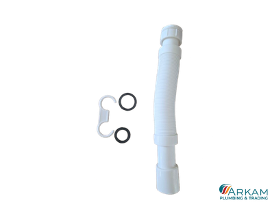FLEXI WASTE TRAP TELESCOPIC PVC
