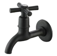 SHADOW BLACK BIB TAP 15MM