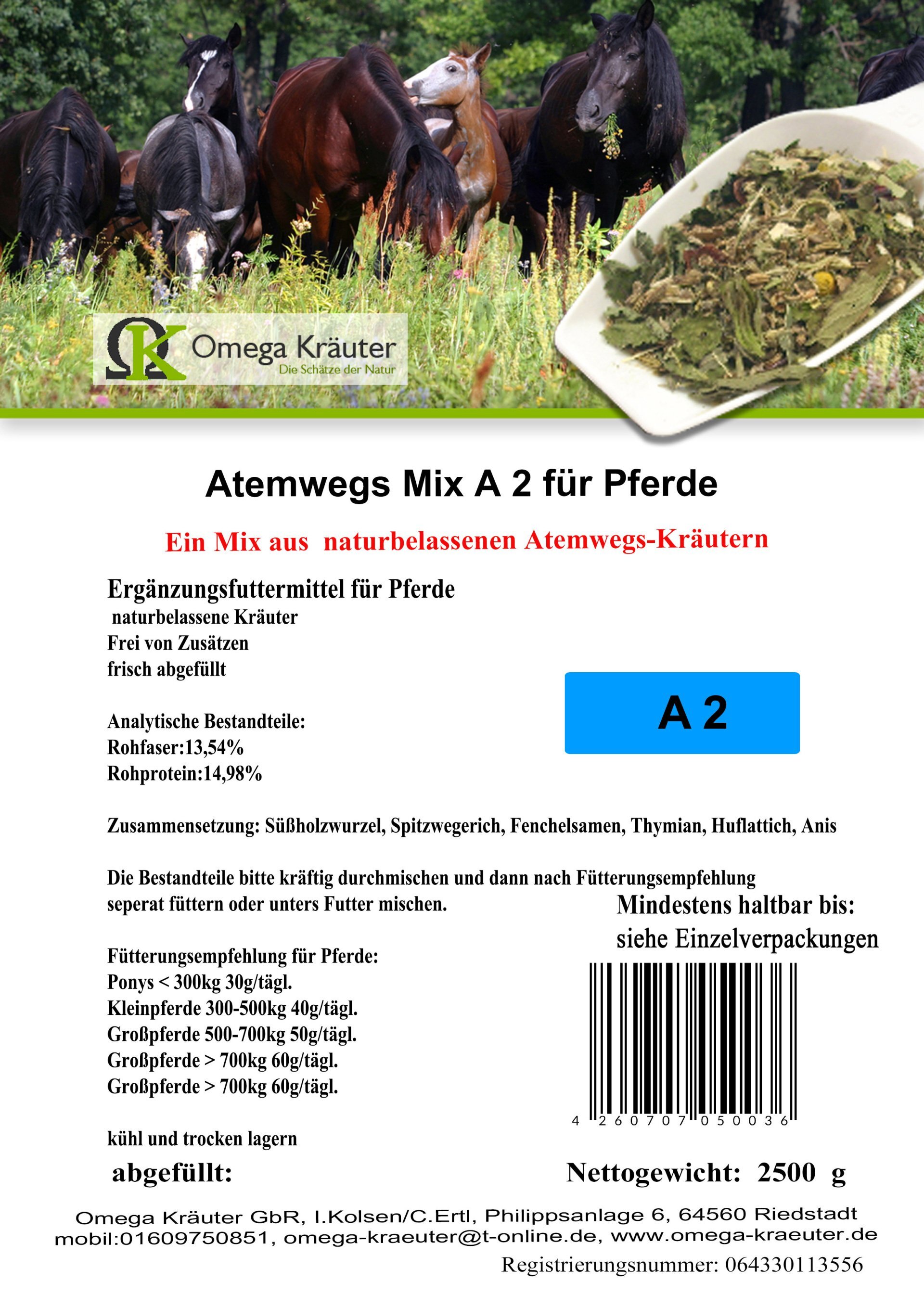 Atemwegs-Box A 2 für Pferde