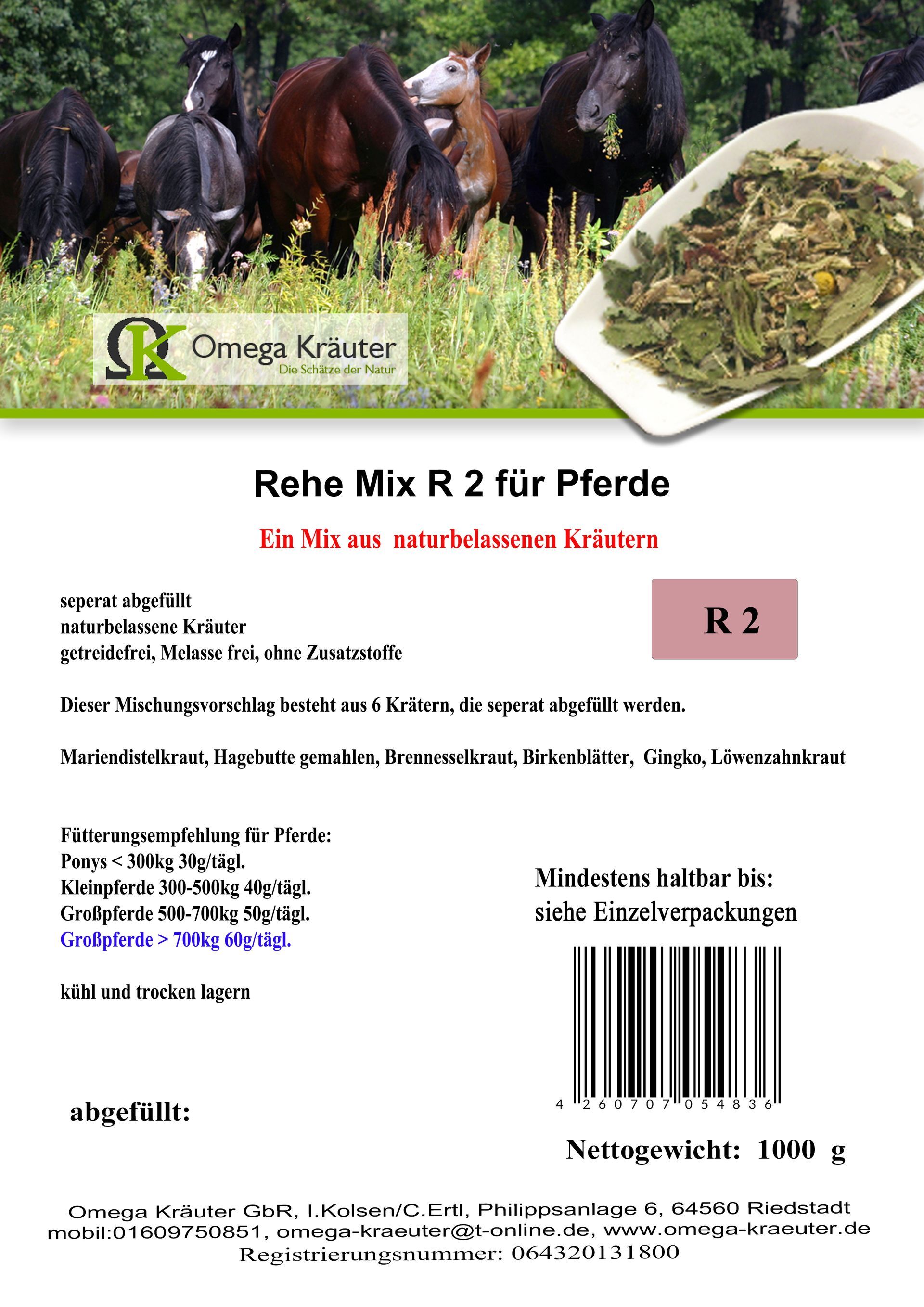 Rehe-Box R 2  für Pferde