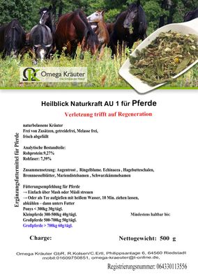 Heilblick Naturkraft AU1 für Pferde Heilblick Naturkraft AU1 für Pferde