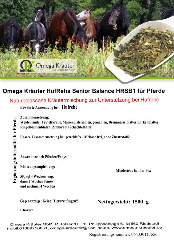 HufReha Senior Balance HRSB1 für Pferde HufReha Senior Balance HRSB1 für Pferde