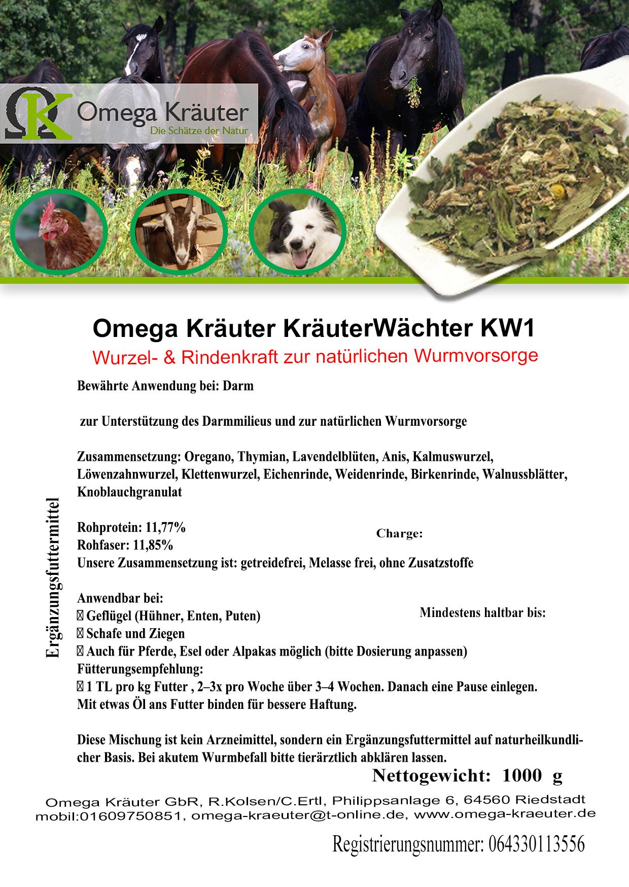 Omega Kräuter KräuterWächter KW1