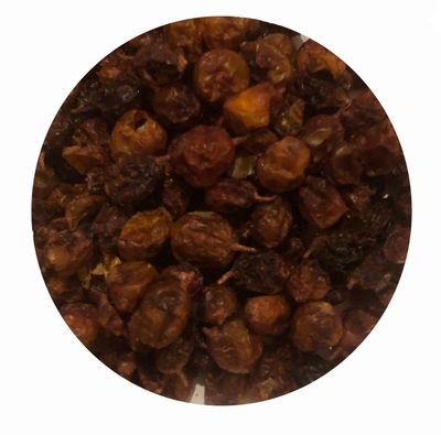 Sanddornbeeren ganz für Pferde