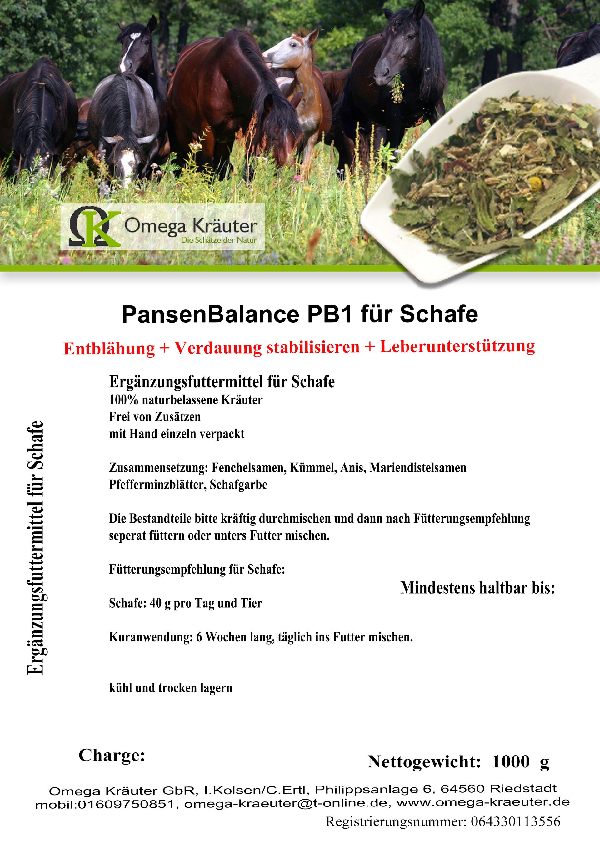PansenBalance PB1 für Schafe