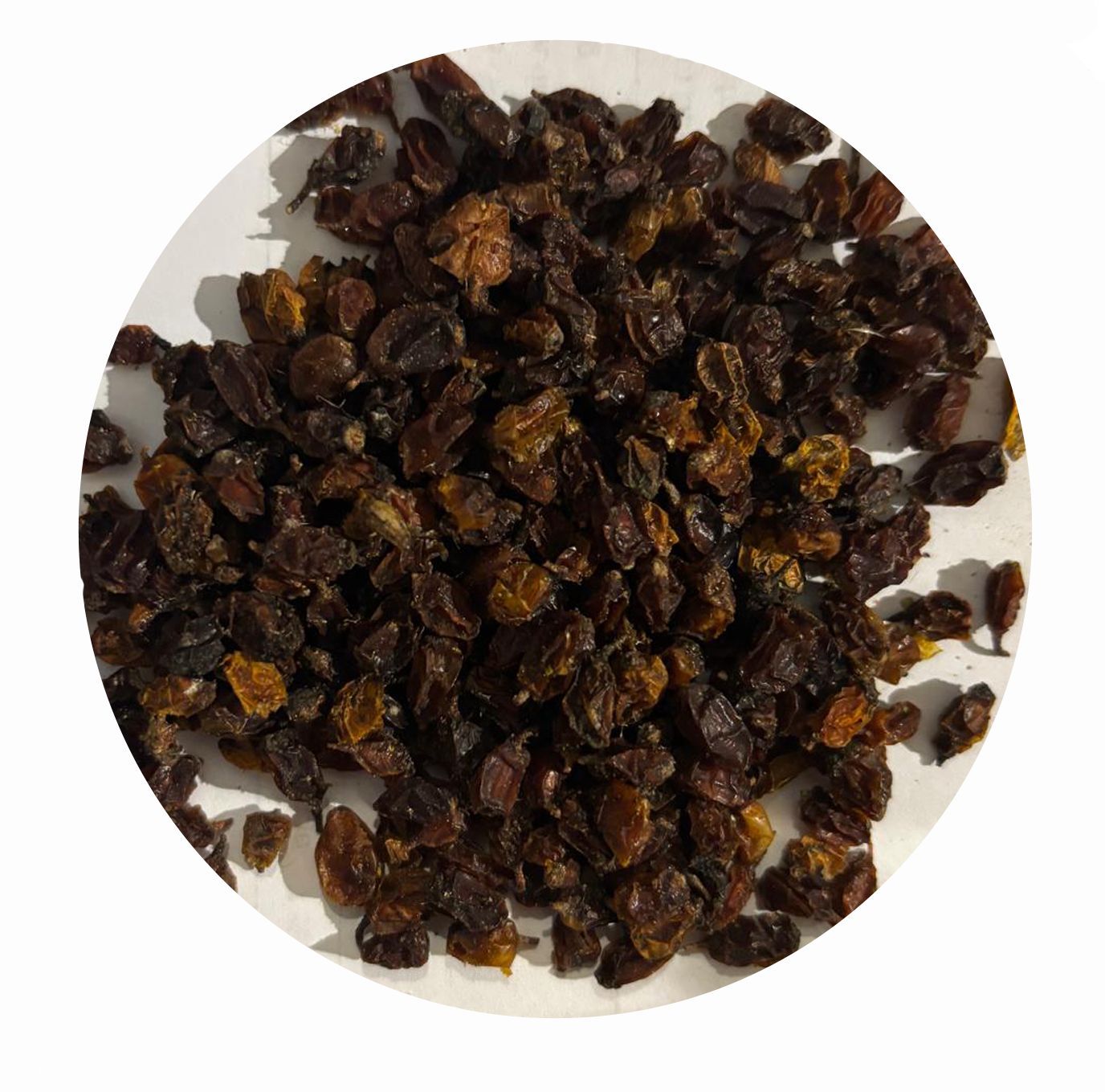 Sanddornbeeren ganz für Pferde