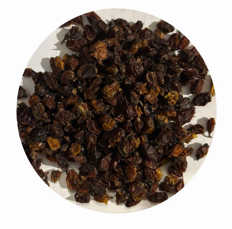Sanddornbeeren ganz für Pferde