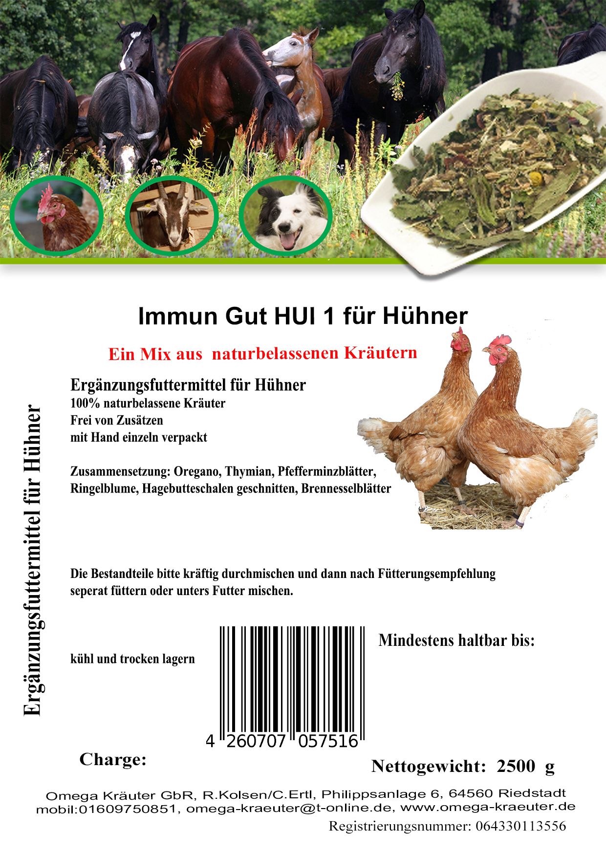 Immun Gut HUI 1 für Hühner