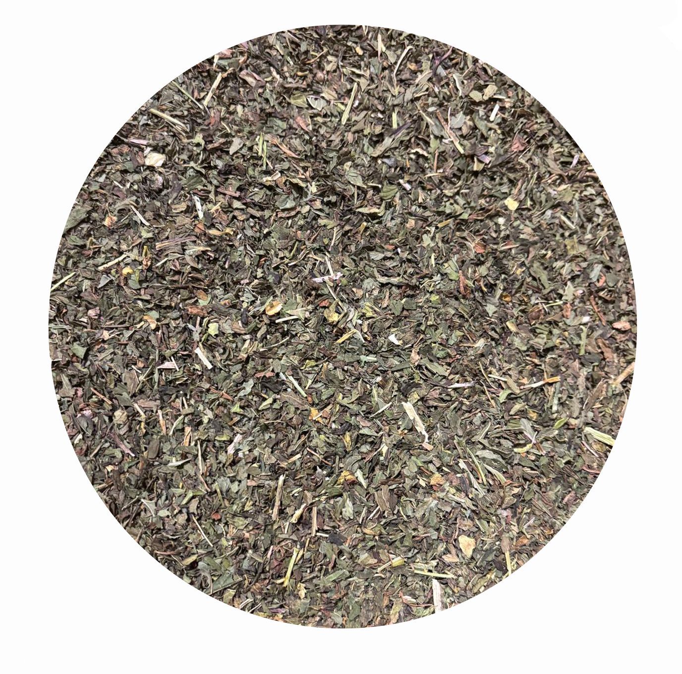 Pfefferminzeblätter geschnitten für Pferde und Hunde